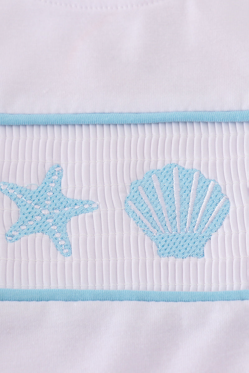 Smocked Starfish Short Set