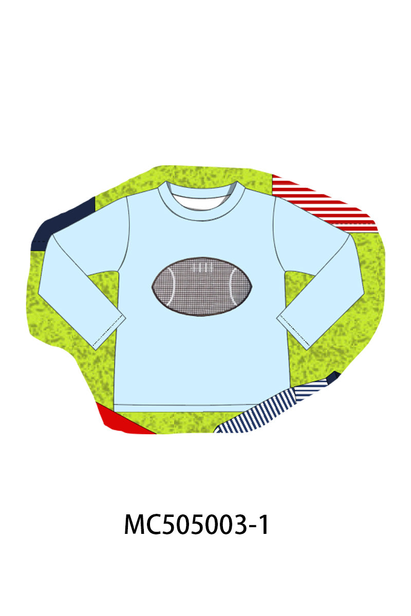 PO56 Football Applique Top Collection