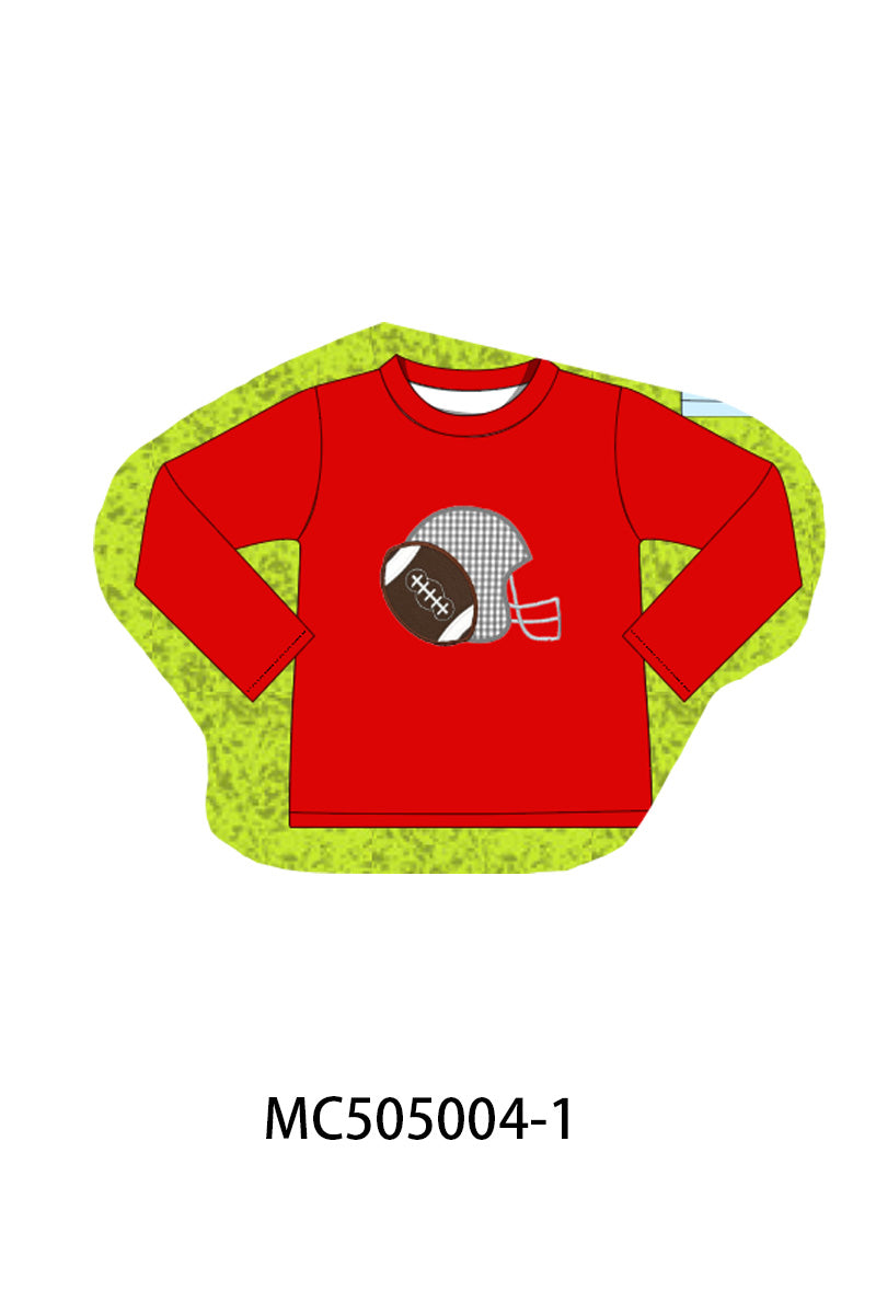 PO56 Football Applique Top Collection