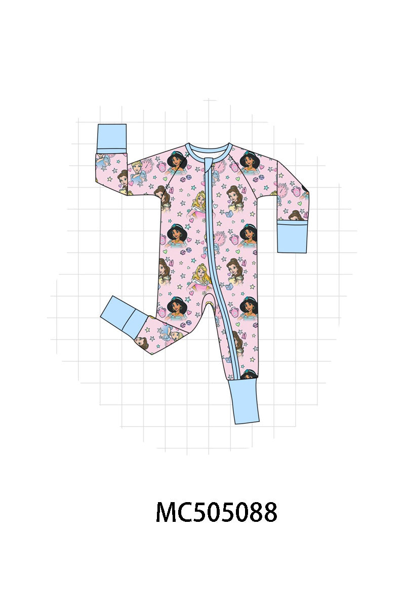 PO56 Pink Princess Bamboo Pajamas Collection