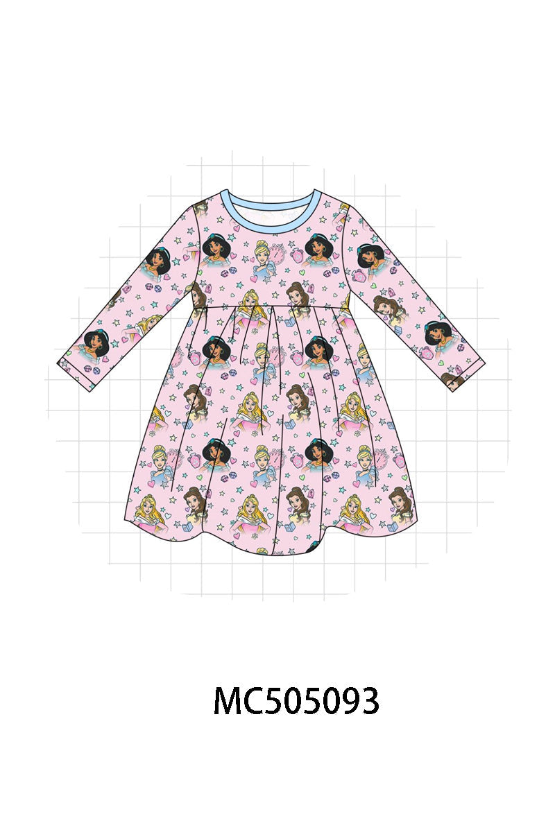 PO56 Pink Princess Bamboo Pajamas Collection
