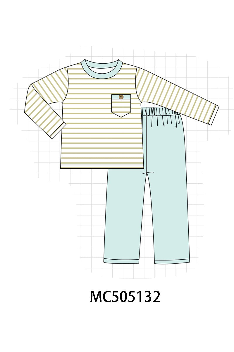 PO56 Khaki Stripe Collection