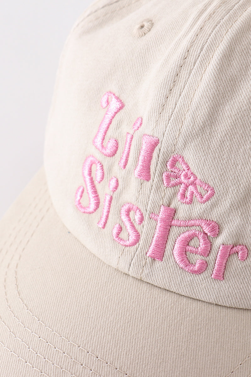 Lil & Big Sister Baseball Hat