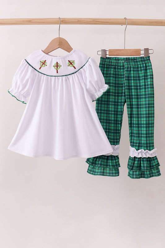 Pre Order - White Smocked Set
