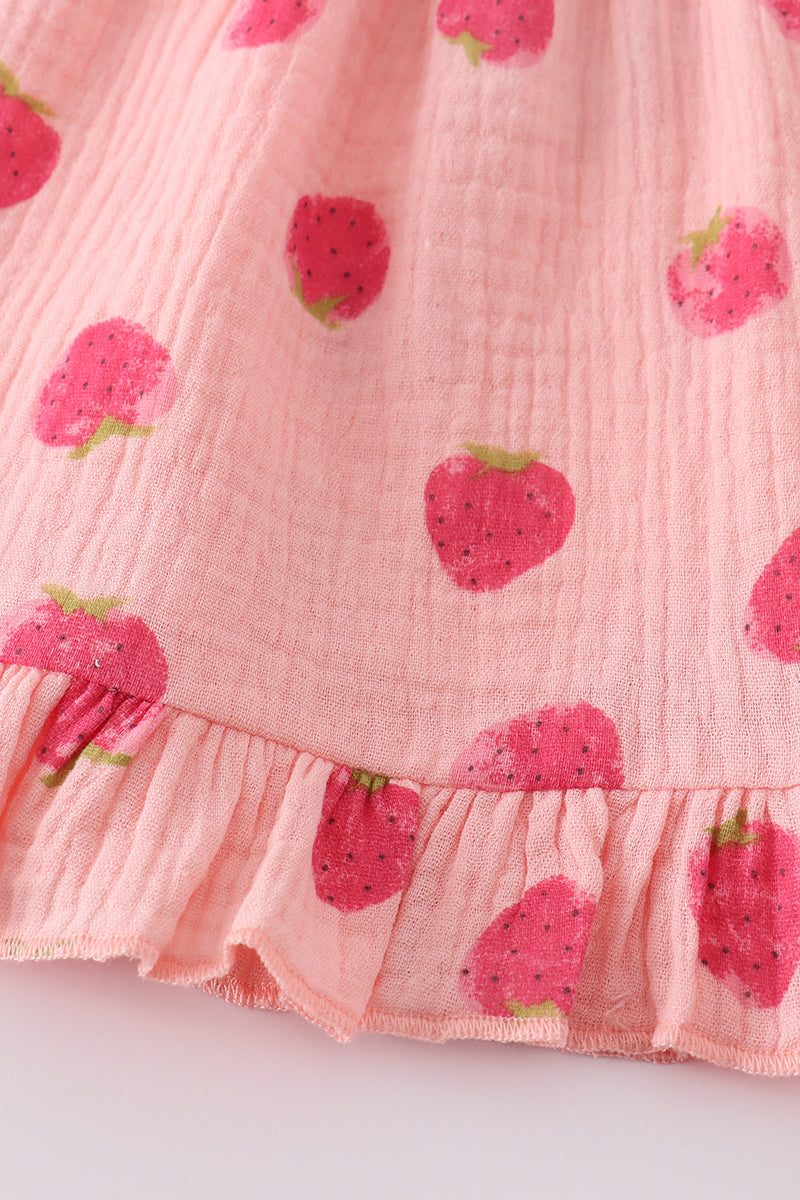 Sweet Like a Strawberry Bloomer Set