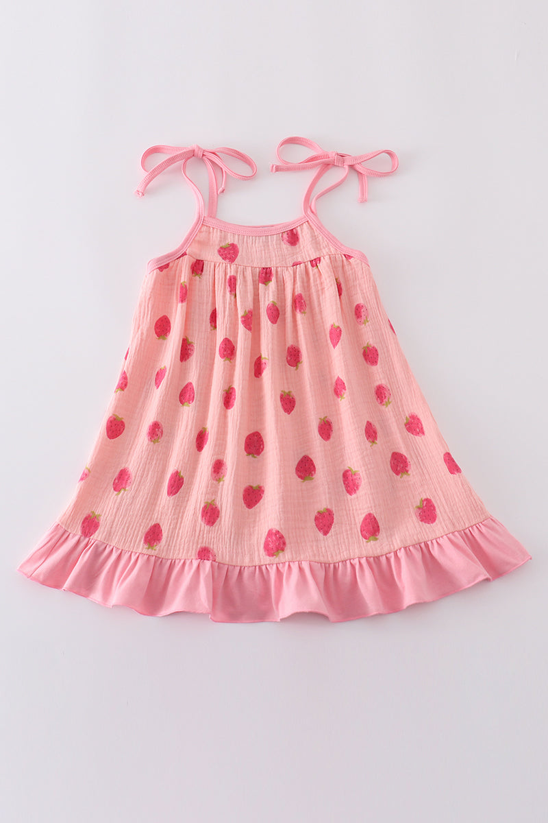 Sweet Like a Strawberry Dress