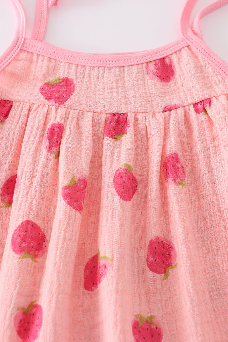Sweet Like a Strawberry Bloomer Set