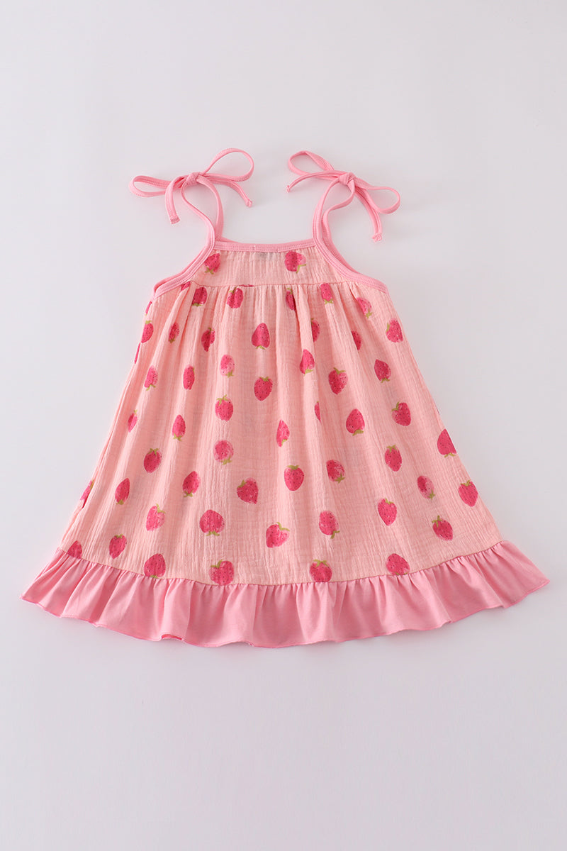 Sweet Like a Strawberry Dress