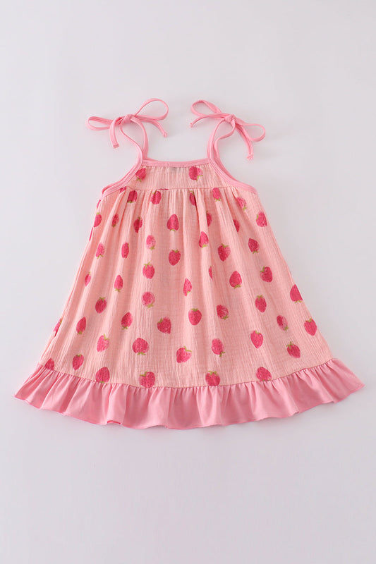 Sweet Like a Strawberry Dress