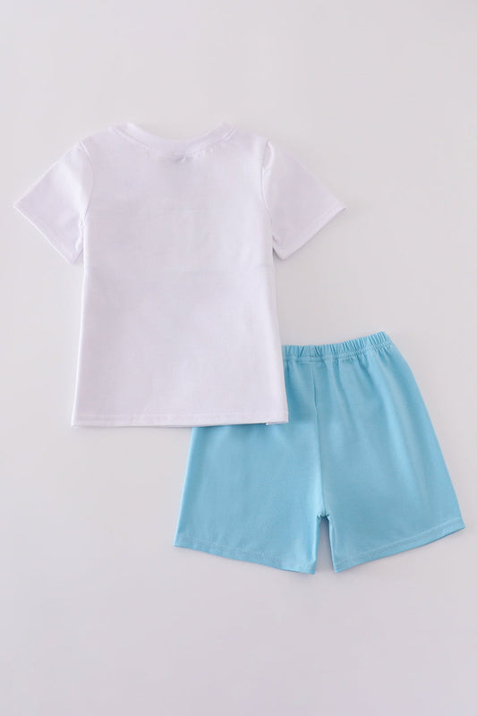 Smocked Starfish Short Set