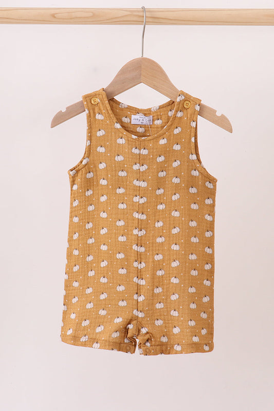 Pre-Order Pumpkin Print Romper
