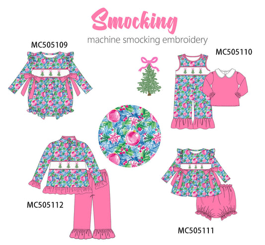 PO56 Floral Christmas Tree Collection