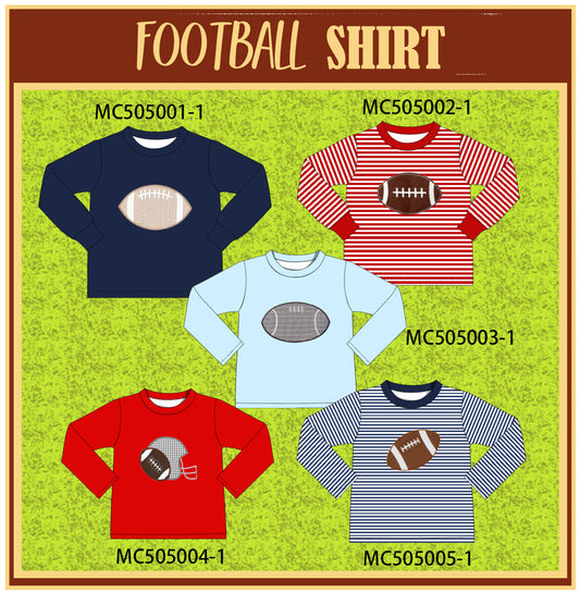 PO56 Football Applique Top Collection