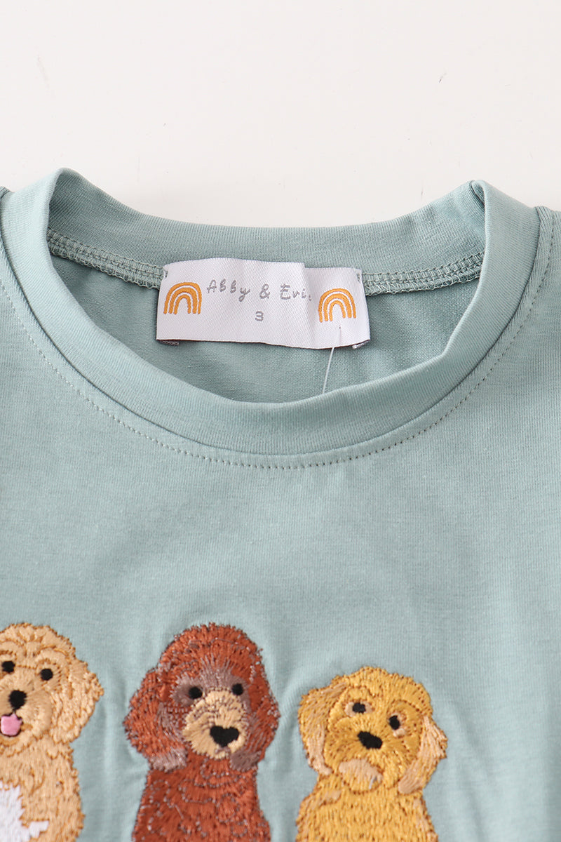 Puppy Pals Embroidered Set