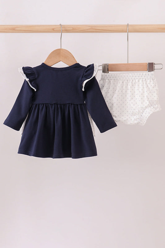 Here Comes Santa Claus Bloomer Set