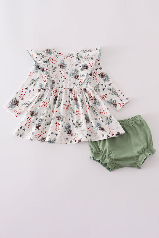 Mistletoe Magic Bloomer Set