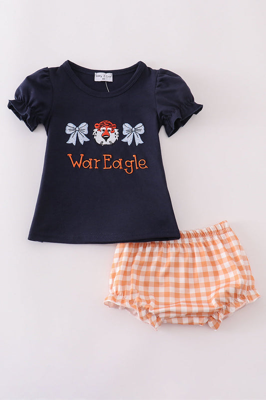 War Eagle Embroidered Bloomer Set