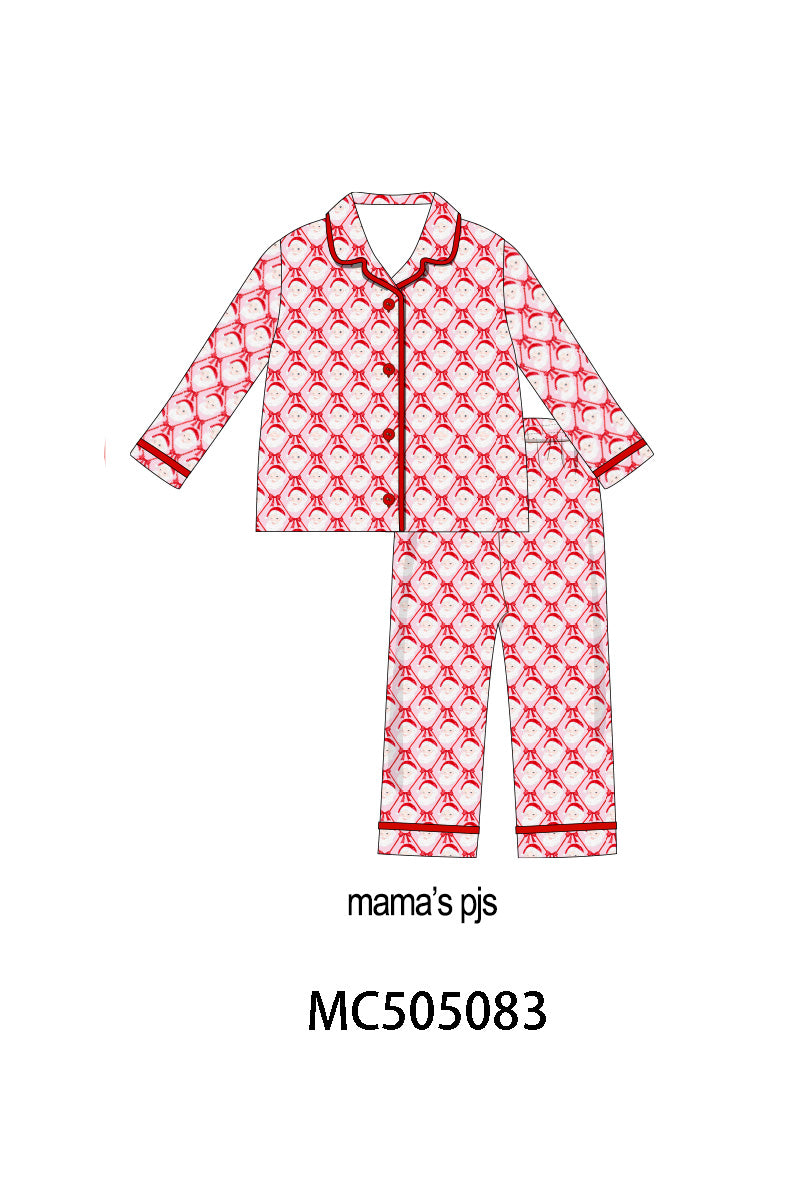 PO56 Santa Family Pajamas