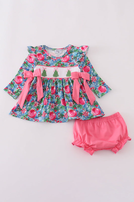 Pink Pines Bloomer Set
