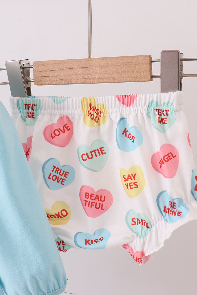 Sweatheart Bloomer Set