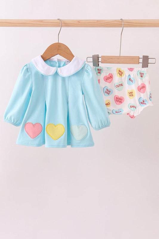 Sweatheart Bloomer Set