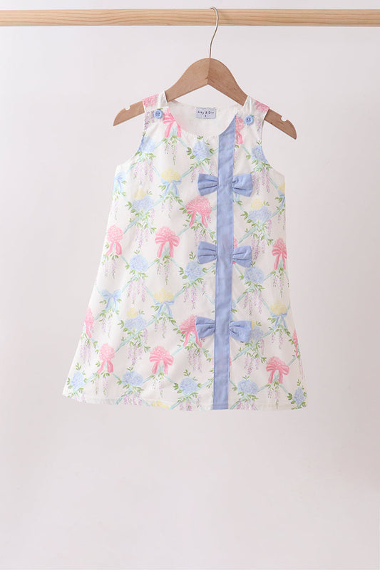 Vintage Meadow Bow Dress