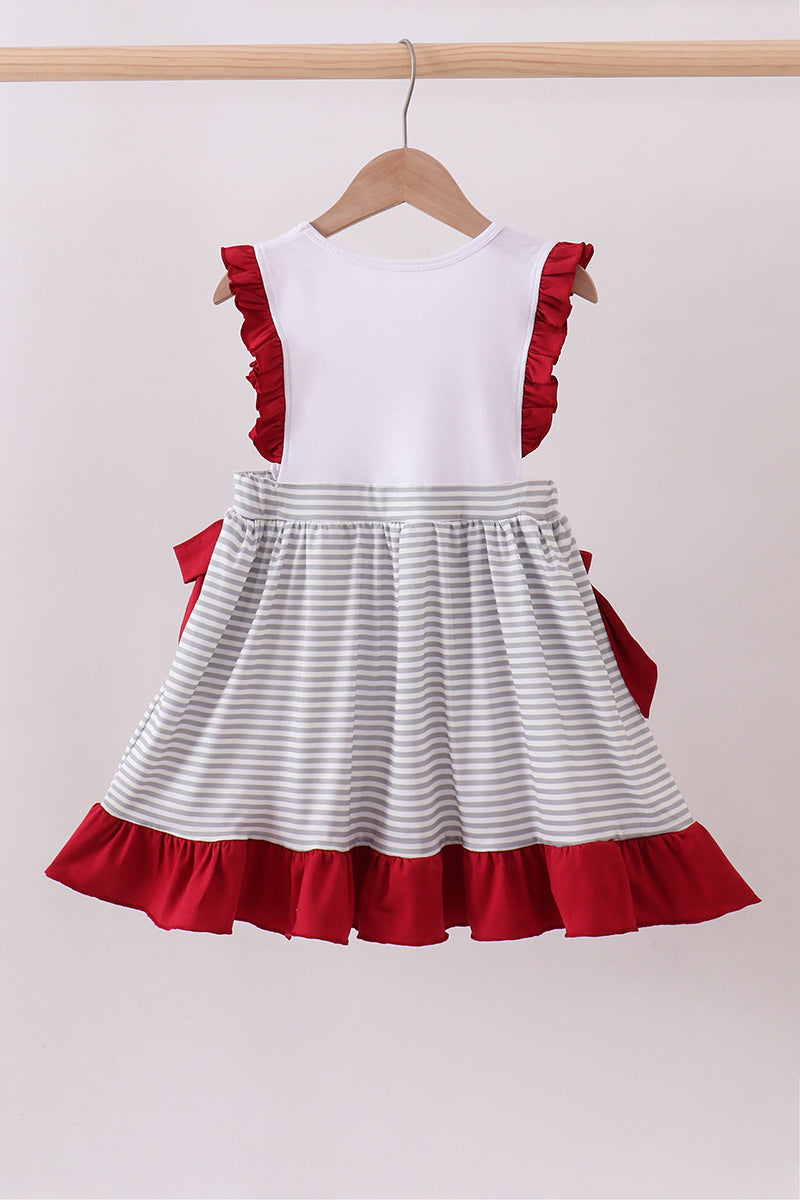 Crimson Elephant Classic Dress