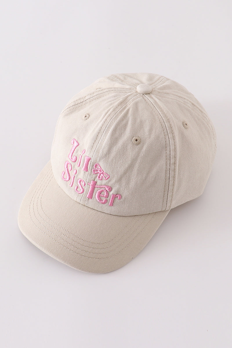 Lil & Big Sister Baseball Hat